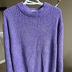 Aritzia Wilfred Purple Sweater